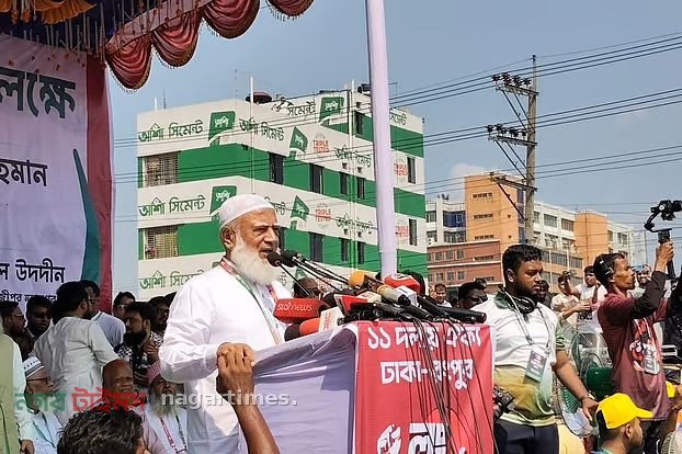 গণভোট অগ্রাহ্য করার প্রতিশোধ নিতেই আমরা নেমেছি: গাজীপুরে জামায়াতের আমির শফিকুর রহমান
