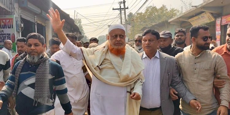 নাগরপুরে ধানের শীষের প্রার্থী লাভলু’র প্রচারণা শুরু