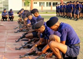 টাঙ্গাইলে প্রশিক্ষণ চলাকালে পুলিশ সদস্যের বুকে ঢুকলো গুলি